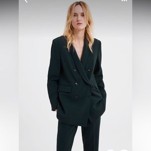 Zara double breasted blazer size M